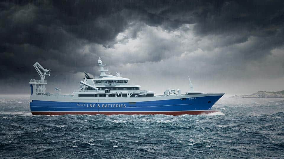 Pierwszy na świecie hybrydowy trawler rybacki LNG otrzyma wyposażenie MAN Diesel & Turbo