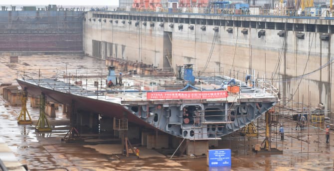 Nowe promy Stena Line nabierają kształtów w chińskiej stoczni