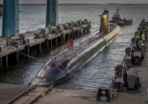 Zmodernizowany Gotland. Fot. Saab Kockums.