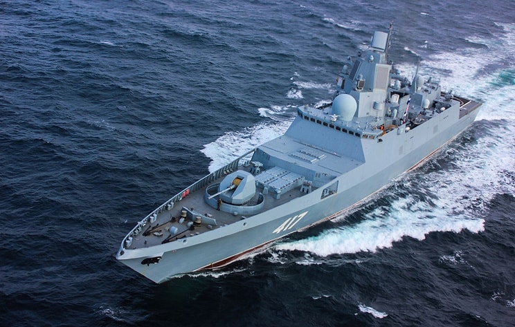 Rosja: prototypowa fregata rakietowa Admirał Gorszkow już w linii