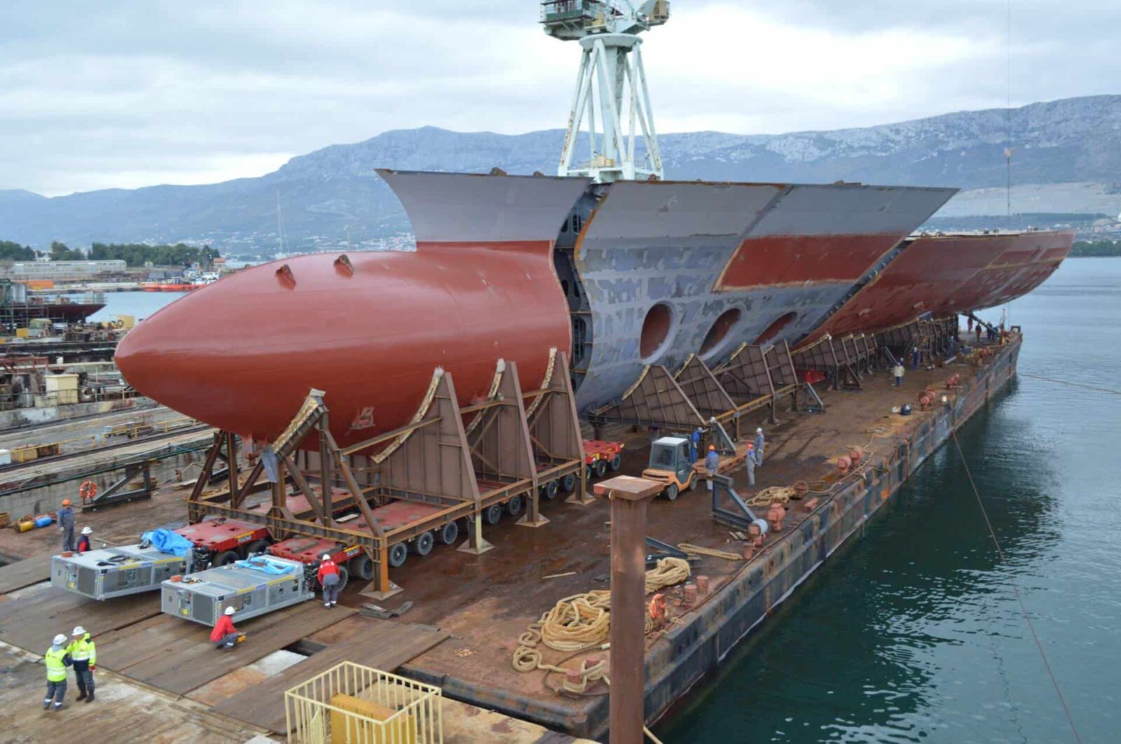 Chorwacka stocznia zbuduje bloki megawycieczkowca dla Fincantieri