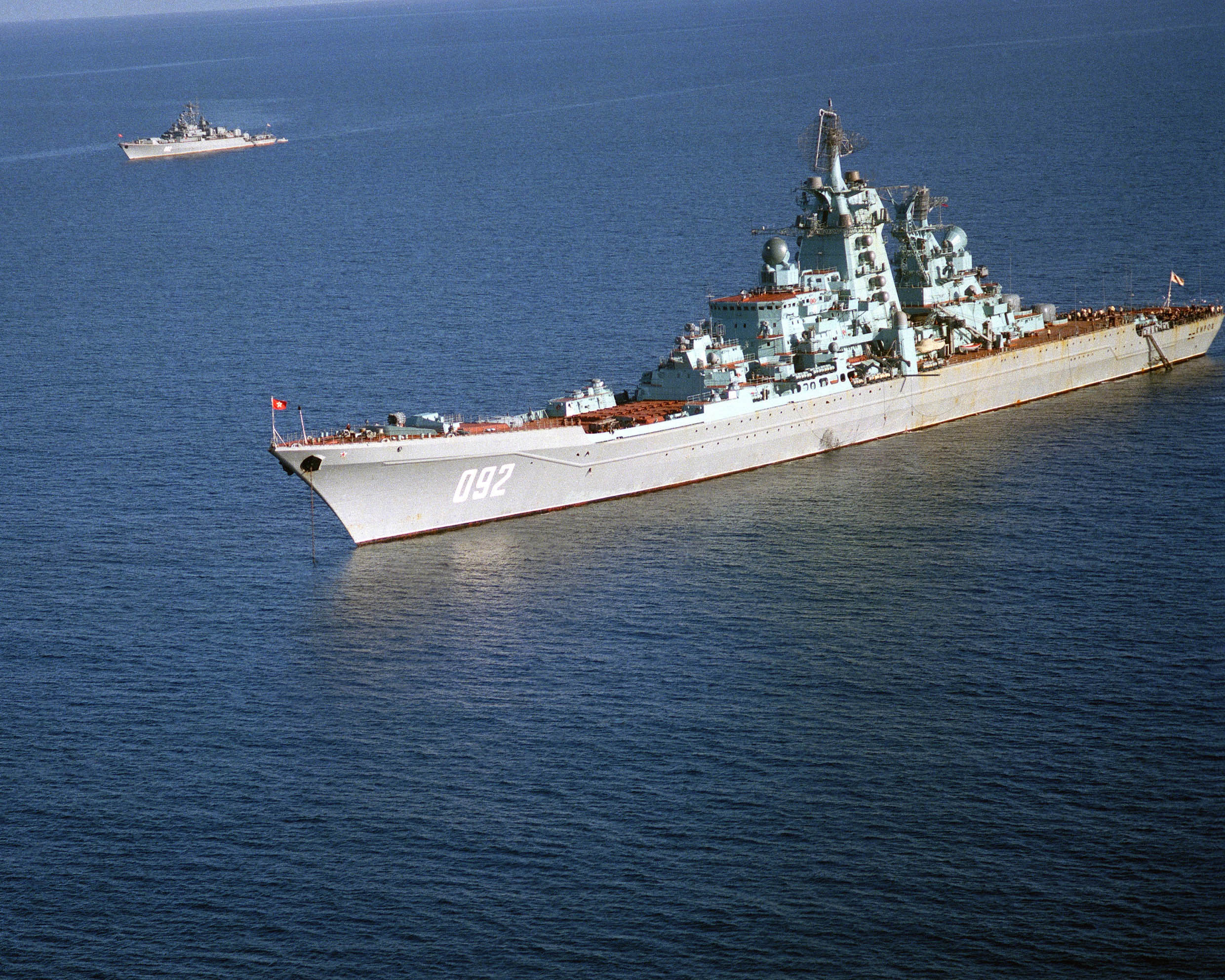 Rosja: krążownik atomowy Admirał Nachimow wróci do służby w 2022 roku