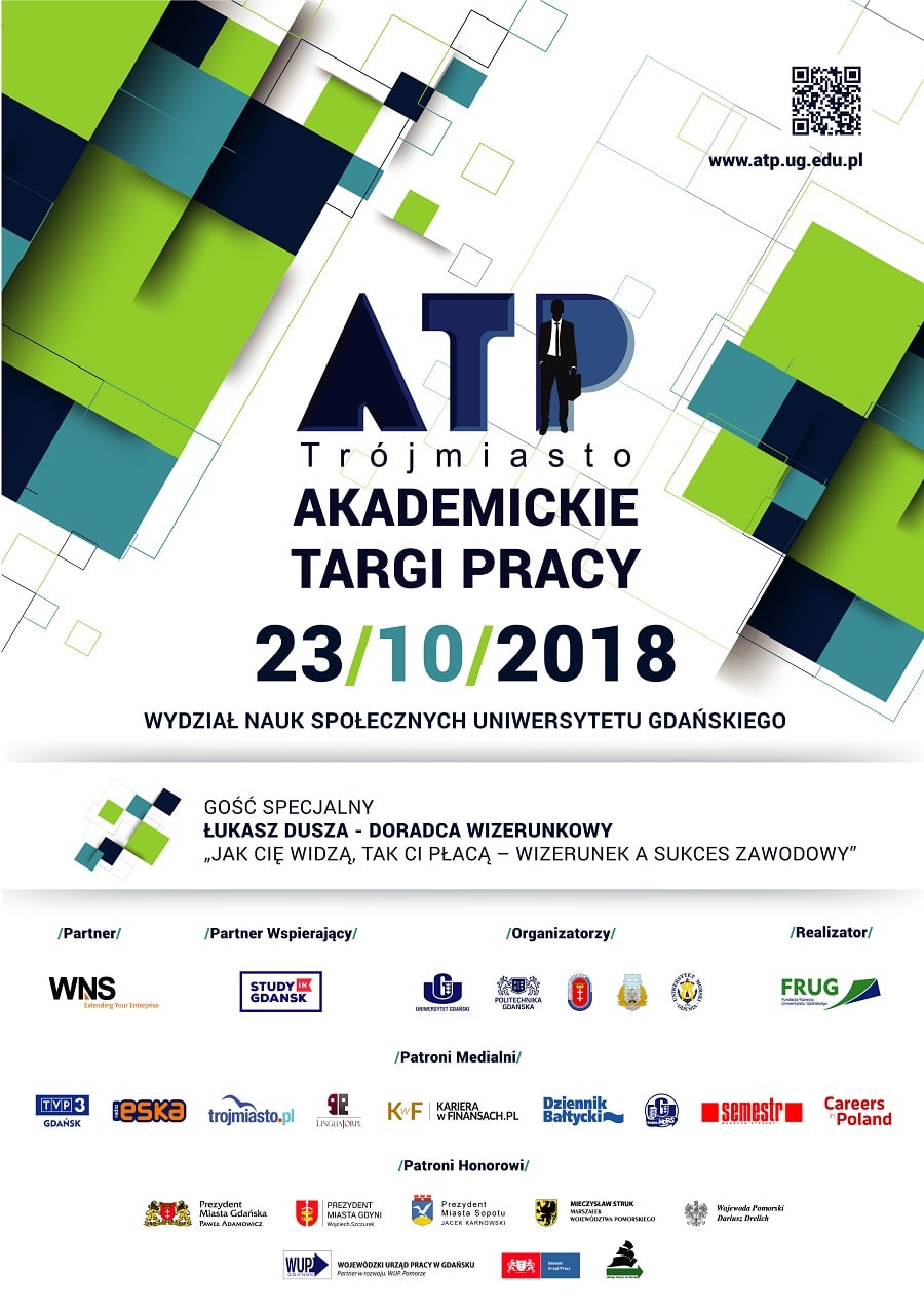 Już we wtorek na Uniwersytecie Gdańskim Akademickie Targi Pracy Trójmiasto 2018