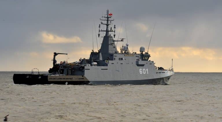 Niszczyciel min Kormoran / Portal Stoczniowy