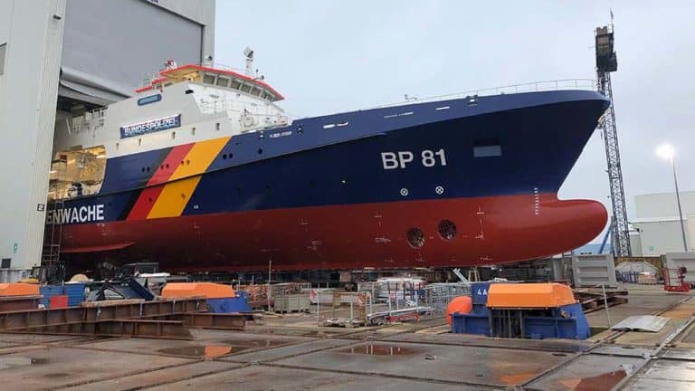 Niemiecki patrolowiec / Portal Stoczniowy