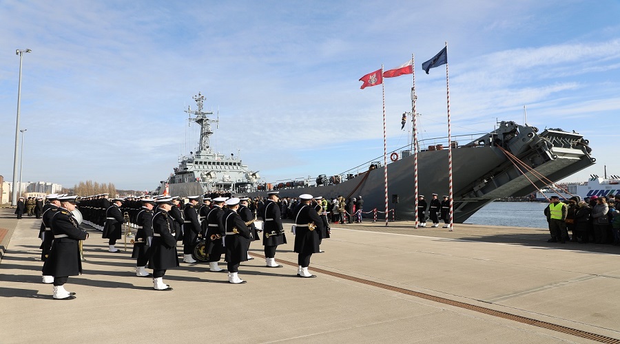 Przysięga wojskowa w 8. Flotylli Obrony Wybrzeża: 40 marynarzy zaprzysiężonych