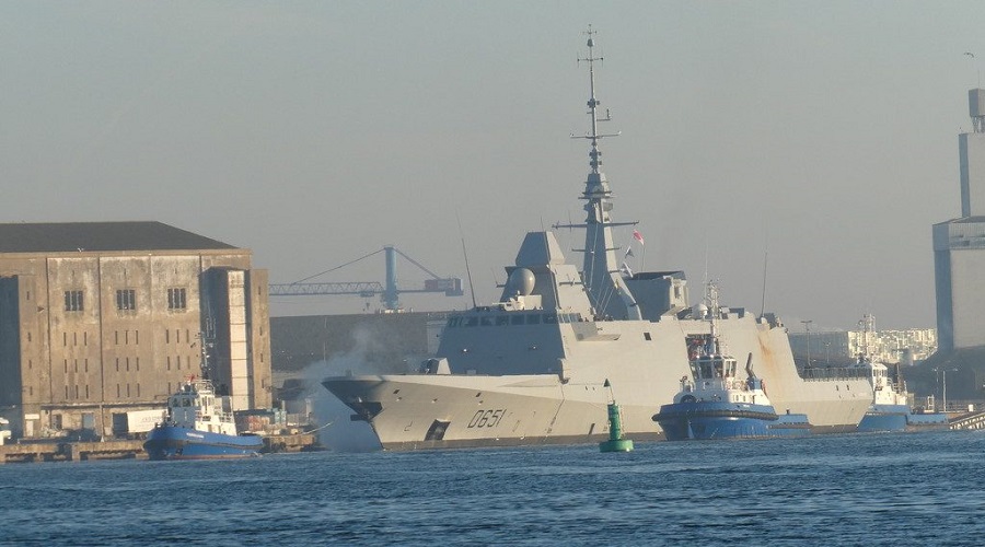 Szósta fregata FREMM dla Marine nationale przechodzi próby morskie