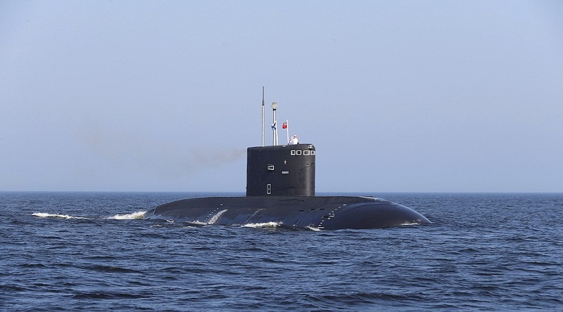 Rosyjskie okręty podwodne rotacyjnie obecnie na syryjskich wodach