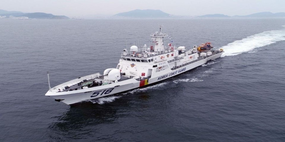 Południowokoreański Coast Guard otrzymał kolejny kuter patrolowy typu Tae Geuk.