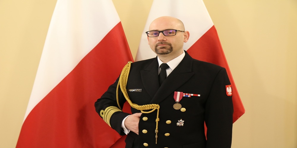 Kmdr por. Przemysław Czernuszyc objął dowodzenie Komendą Portu Wojennego Gdynia