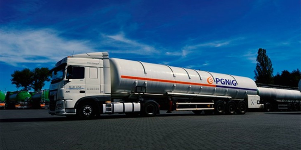 PGNiG OD  dostarczy ok. 1000 ton LNG do aut ciężarowych Bisek-Asfalt do VI 2020r.