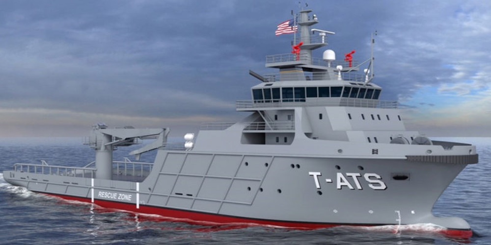 US Navy zamawia kolejne oceaniczne holowniki ratownicze typu T-ATS