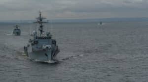 Ćwiczenia na morzu 3. Flotylli Okrętów / Portal Stoczniowy