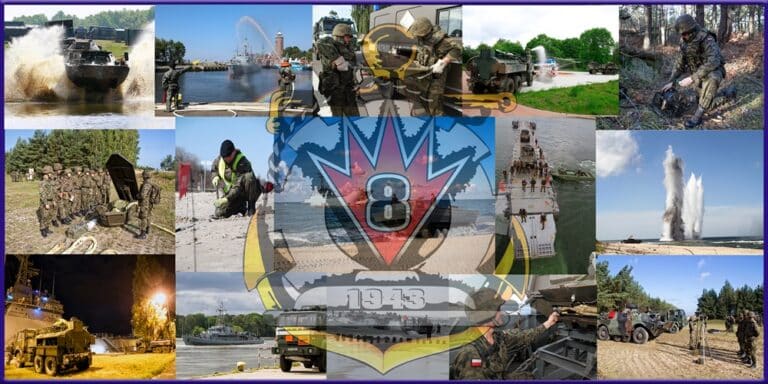 "Przodujący pododdział Marynarki Wojennej" - 8. Batalion Saperów / Portal Stoczniowy
