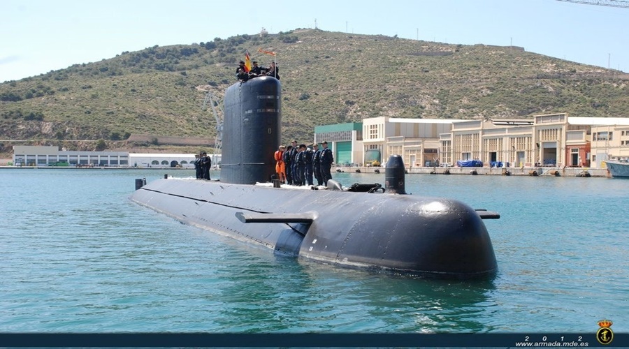 Hiszpania wycofała ze służby okręt podwodny Mistral (S-73)