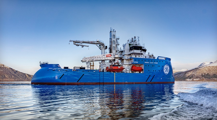 Dostawa hybrydowego statku do obsługi morskich farm wiatrowych nowej generacji dla Bernharda Schulte