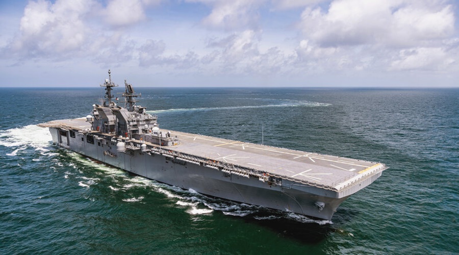 US Navy wcieliła do służby drugi śmigłowcowiec szturmowy USS Tripoli typu America