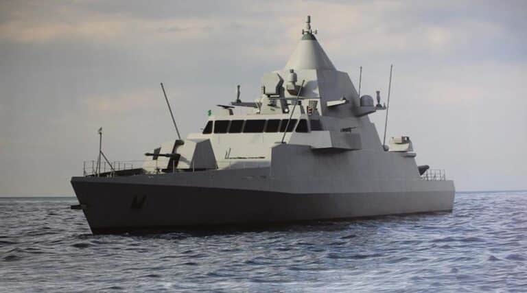 Fincantieri zwodowała pierwszy z katarskich patrolowców typu Musherib / Portal Stoczniowy