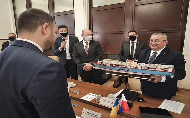Port Gdańsk zacieśnia współpracę z portami na Ukrainie