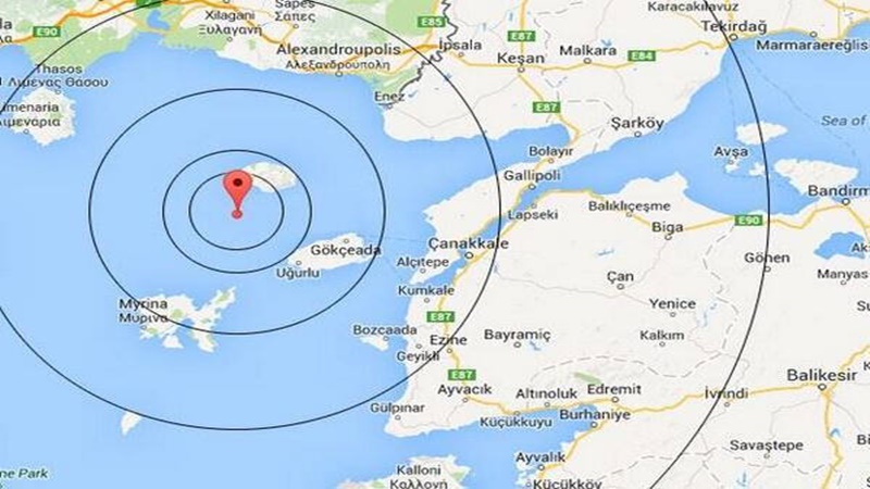 Trzęsienie ziemi na Morzu Egejskim