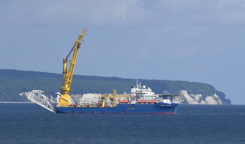 Akademik Czerski, który może ukończyć Nord Stream 2, wraca do Kaliningradu