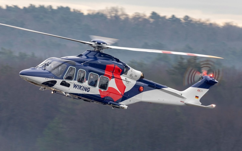 Leonardo: Flota morskich AW139 zwiększa się dzięki nowej dostawie dla WIKING Helikopter Service GmbH
