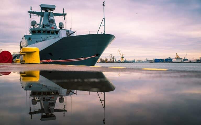 ORP Ślązak powrócił z Morza Północnego / Portal Stoczniowy