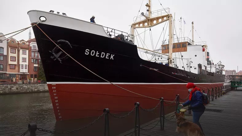 Statek-muzeum „Sołdek” wrócił po remoncie [FOTO]