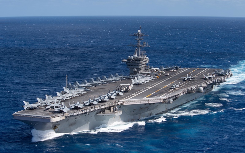 USA wysyła grupę bojową lotniskowca USS Theodore Roosevelt na morze Południowochińskie