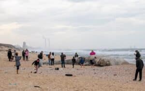 Wyciek ropy z nieznanego statku zanieczyścił wybrzeże Izraela / Portal Stoczniowy