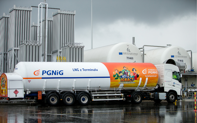 PGNiG załadowało 300 cystern LNG w stacji przeładunkowej w Kłajpedzie