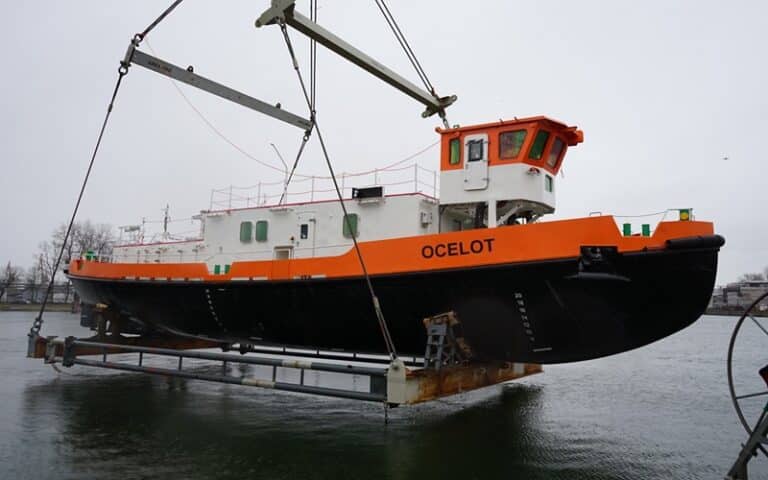 Ocelot kolejny lodołamacz zasilający flotę PGW Wody Polskie / Portal Stoczniowy