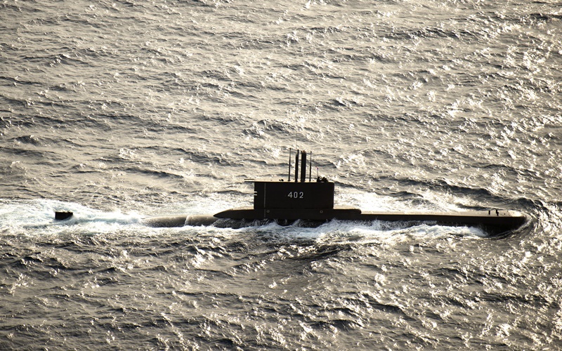 Marynarka wojenna poszukuje 53 członków załogi zaginionego okrętu podwodnego