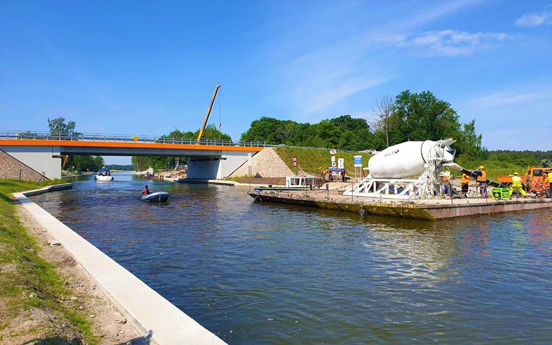 Modernizacja kanałów na Szlaku Wielkich Jezior Mazurskich