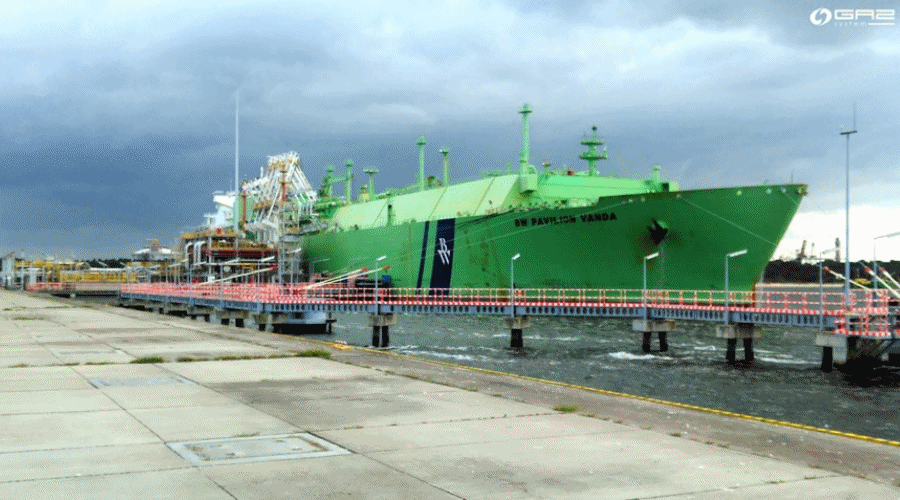 Trzecia dostawa LNG w lipcu dotarła do Świnoujścia