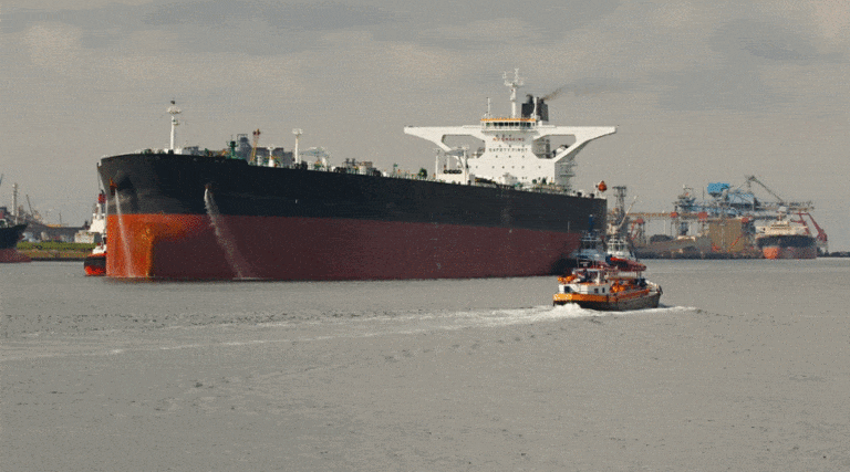 W porcie Rotterdam od roku stoją dwa tankowce przykute łańcuchami / Portal Stoczniowy