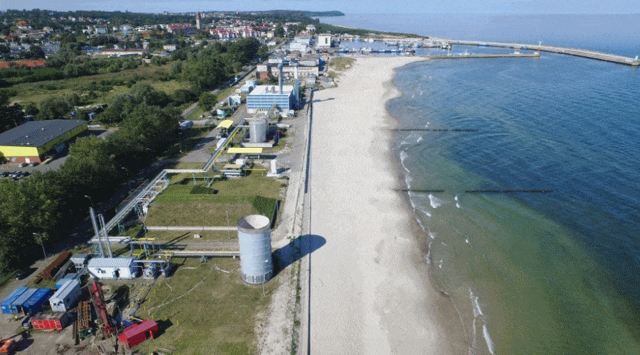 Gaz z bałtyckiego złoża B8 popłynął na ląd