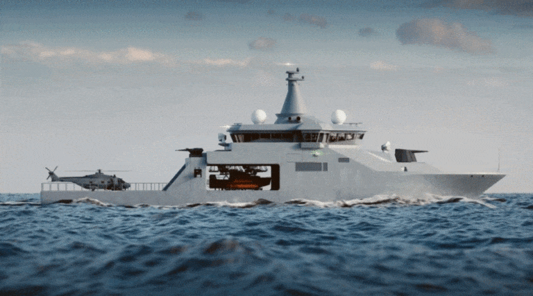 Kongsberg planuje promocję projektu OPV Vanguard / Portal Stoczniowy