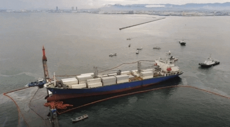 Akcja ratunkowa chłodniowca Lady Rosemary / Portal Stoczniowy