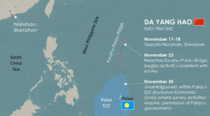 Chiny podejrzewane o nieautoryzowane badania dna morskiego na Pacyfiku / Portal Stoczniowy