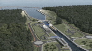 W pobliżu przekopu Mierzei budki dla ptaków i nietoperzy / Portal Stoczniowy