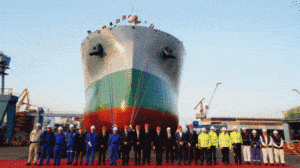 Wodowanie kolejnej jednostki PILECKI dla Chipolbroku / Portal Stoczniowy