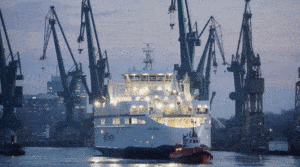 Kolejny zbudowany w Gdańsku prom dla BC Ferries płynie do domu / Portal Stoczniowy