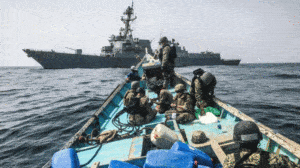 W Zatoce Perskiej udaremniono przemyt broni dla rebeliantów Huti / Portal Stoczniowy