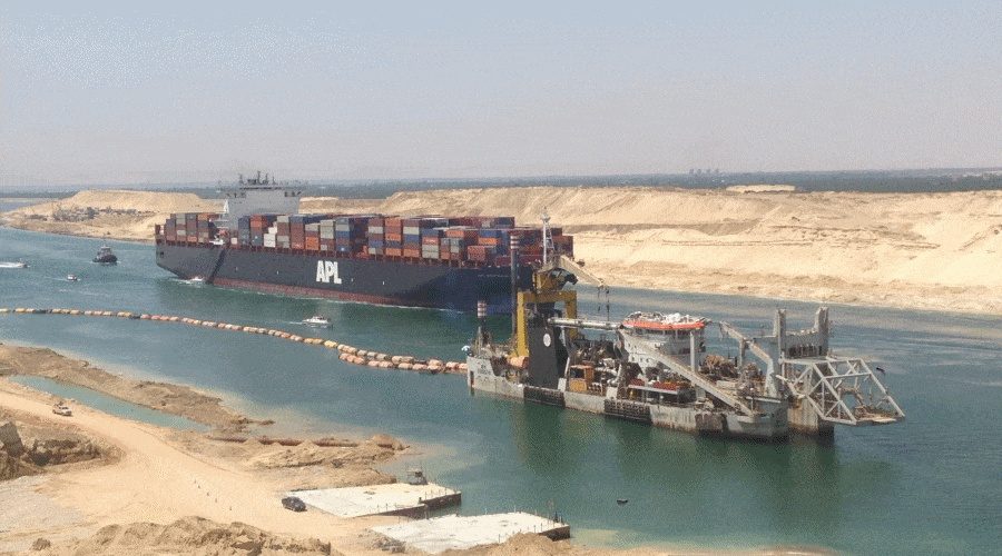 Poszerzenie Kanału Sueskiego zakończy się w 2023 r. / Portal Stoczniowy