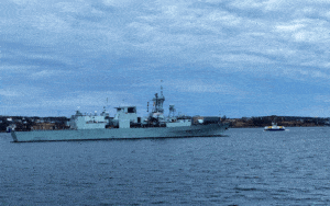 Kanadyjska fregata HMCS Halifax płynie na Bałtyk / Portal Stoczniowy