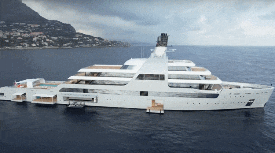 Dwa luksusowe jachty Abramowicza omijają brytyjskie sankcje / Portal Stoczniowy 