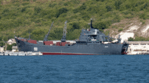 Zniszczono kolejny rosyjski okręt desantowy Saratow / Portal Stoczniowy