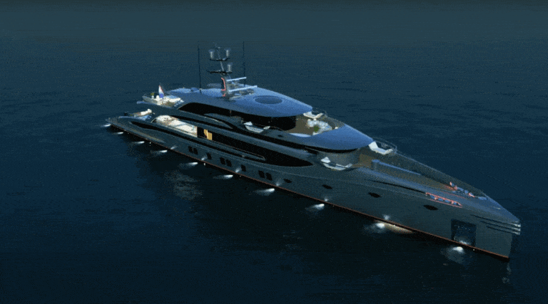 Zatrzymano pierwszy rosyjski superjacht na wodach Brytyjskich / Portal Stoczniowy