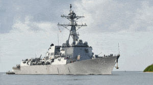 Okręt USA przepłynął przez Cieśninę Tajwańską / Portal Stoczniowy